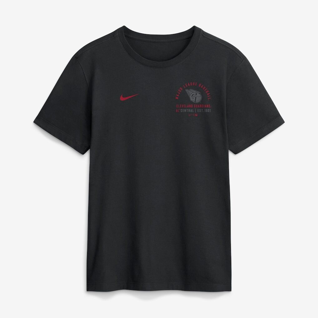 Cleveland Guardians Nike Split Logo T-Shirt