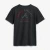 Atlanta Braves Nike Split Logo T-Shirt - Black - Side View