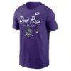 Tampa Bay Rays Nike Cooperstown Graphic T-Shirt - Purple - Detail View