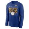 Milwaukee Brewers Nike Cooperstown Graphic Long Sleeve T-Shirt - - Detail View