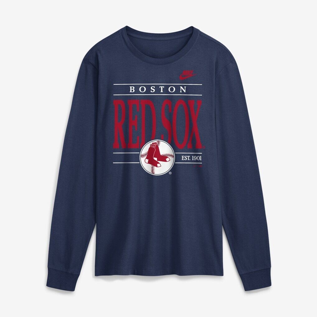 Boston Red Sox Nike Cooperstown Graphic Long Sleeve T-Shirt