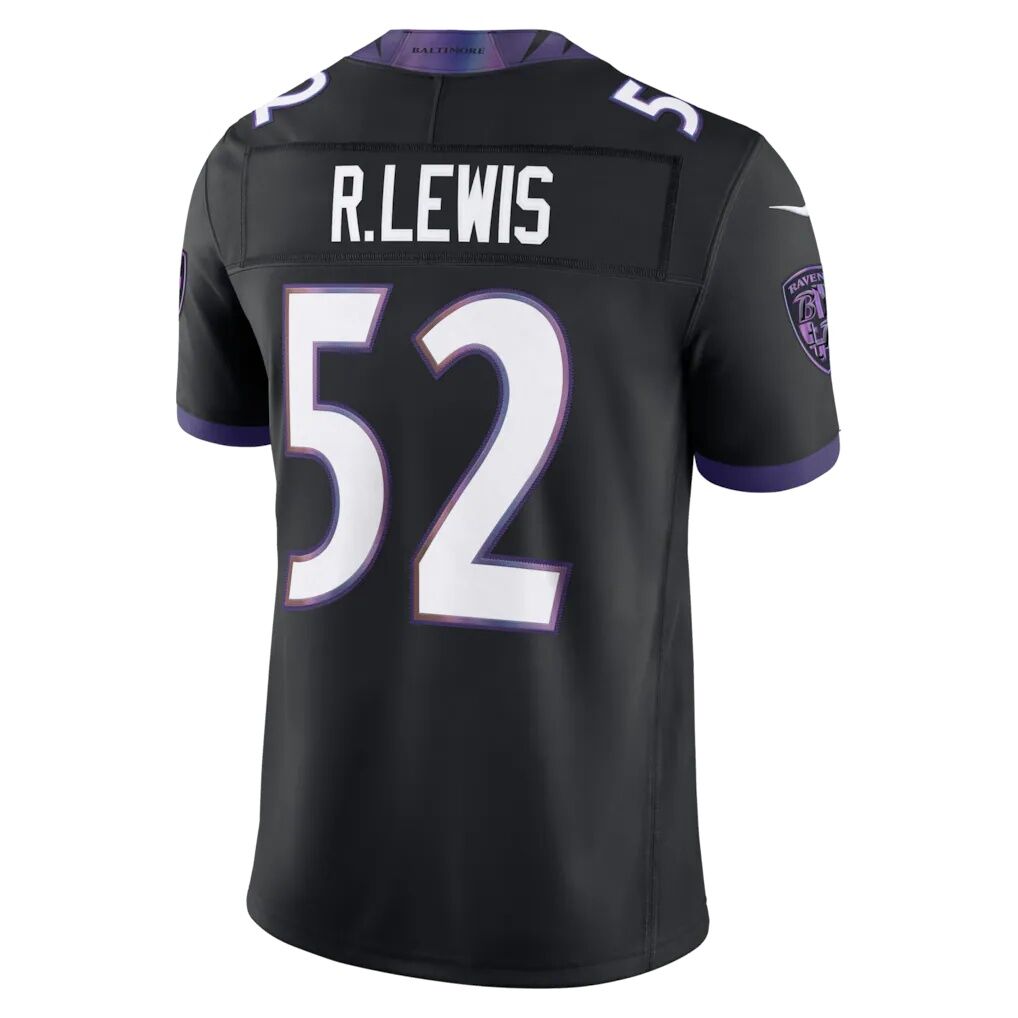 Ray Lewis Baltimore Ravens Nike Alternate Vapor F.U.S.E. Stitched Retired Player Limited Jersey