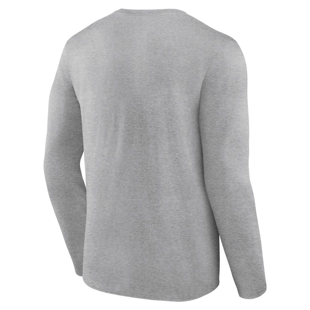Pittsburgh Pirates Fashion7 Iconic Long Sleeve T-Shirt - Heather Gray