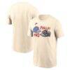 Philadelphia Phillies vs. Minnesota Twins Nike 2026 Field of Dreams Matchup T-Shirt - Cream - Front View