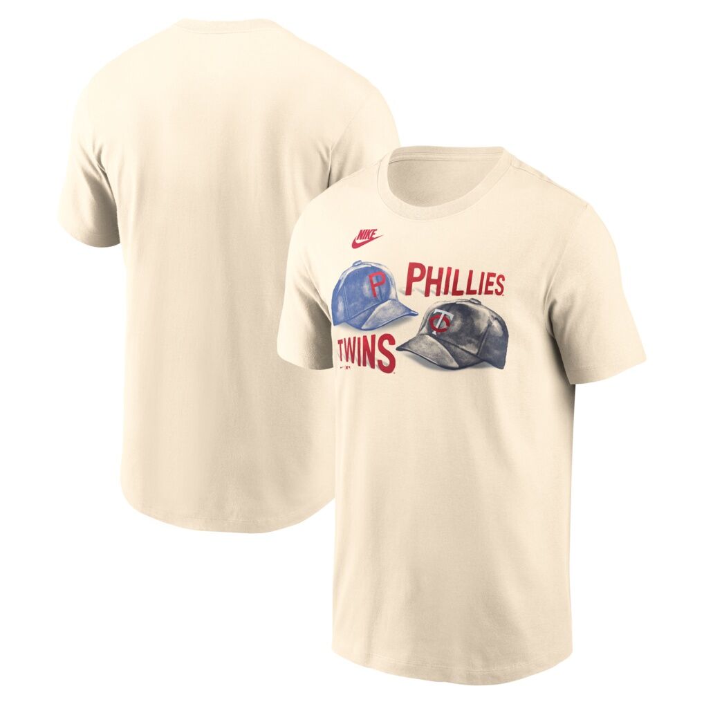 Philadelphia Phillies vs. Minnesota Twins Nike 2026 Field of Dreams Matchup T-Shirt