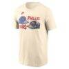 Philadelphia Phillies vs. Minnesota Twins Nike 2026 Field of Dreams Matchup T-Shirt - Cream - Side View