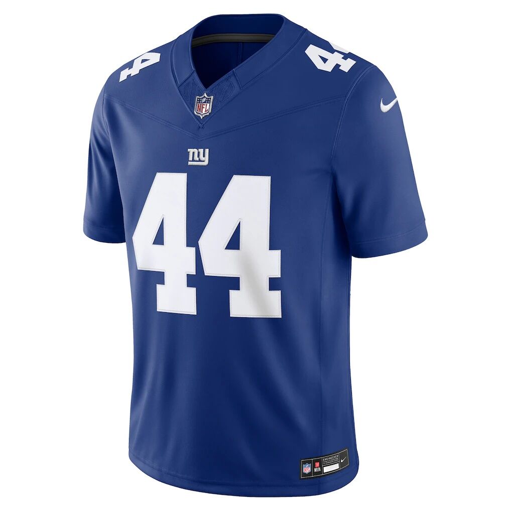 Cam Skattebo New York Giants Nike Team Vapor F.U.S.E. Stitched Limited Jersey - Royal