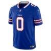 Keon Coleman Buffalo Bills Nike Team Vapor F.U.S.E. Stitched Limited Jersey - - Side View