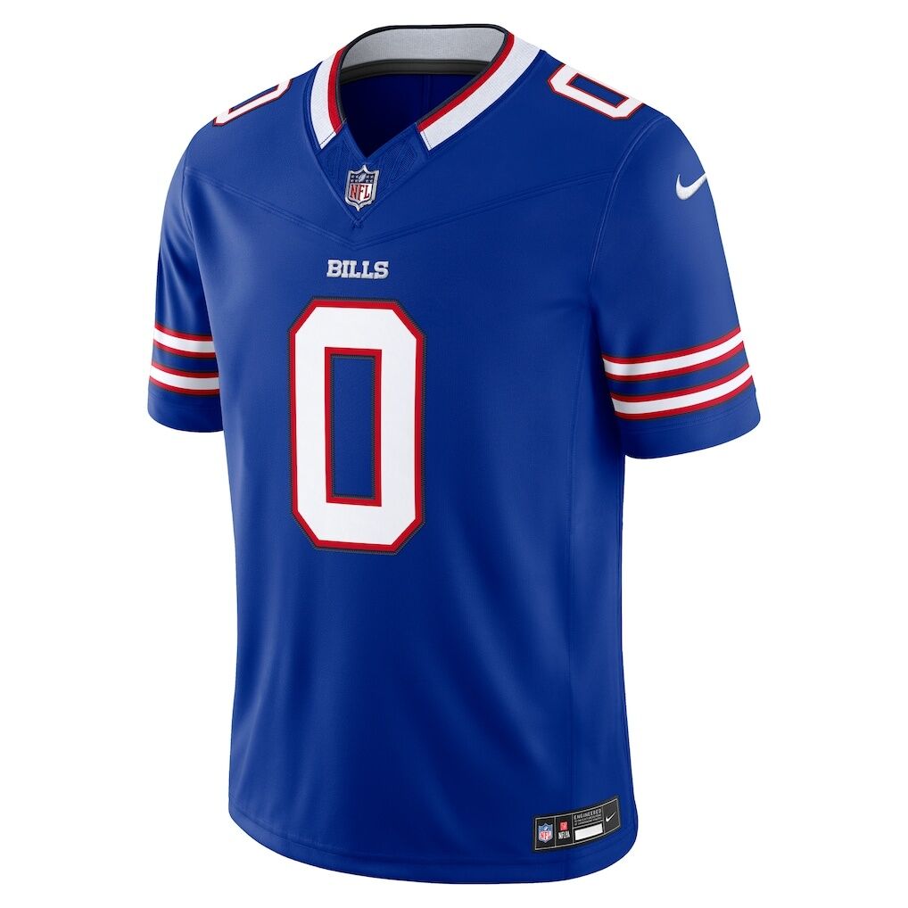 Keon Coleman Buffalo Bills Nike Team Vapor F.U.S.E. Stitched Limited Jersey - Royal