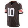 Quinshon Judkins Cleveland Browns Nike Team Vapor F.U.S.E. Stitched Limited Jersey - Brown - Alt1