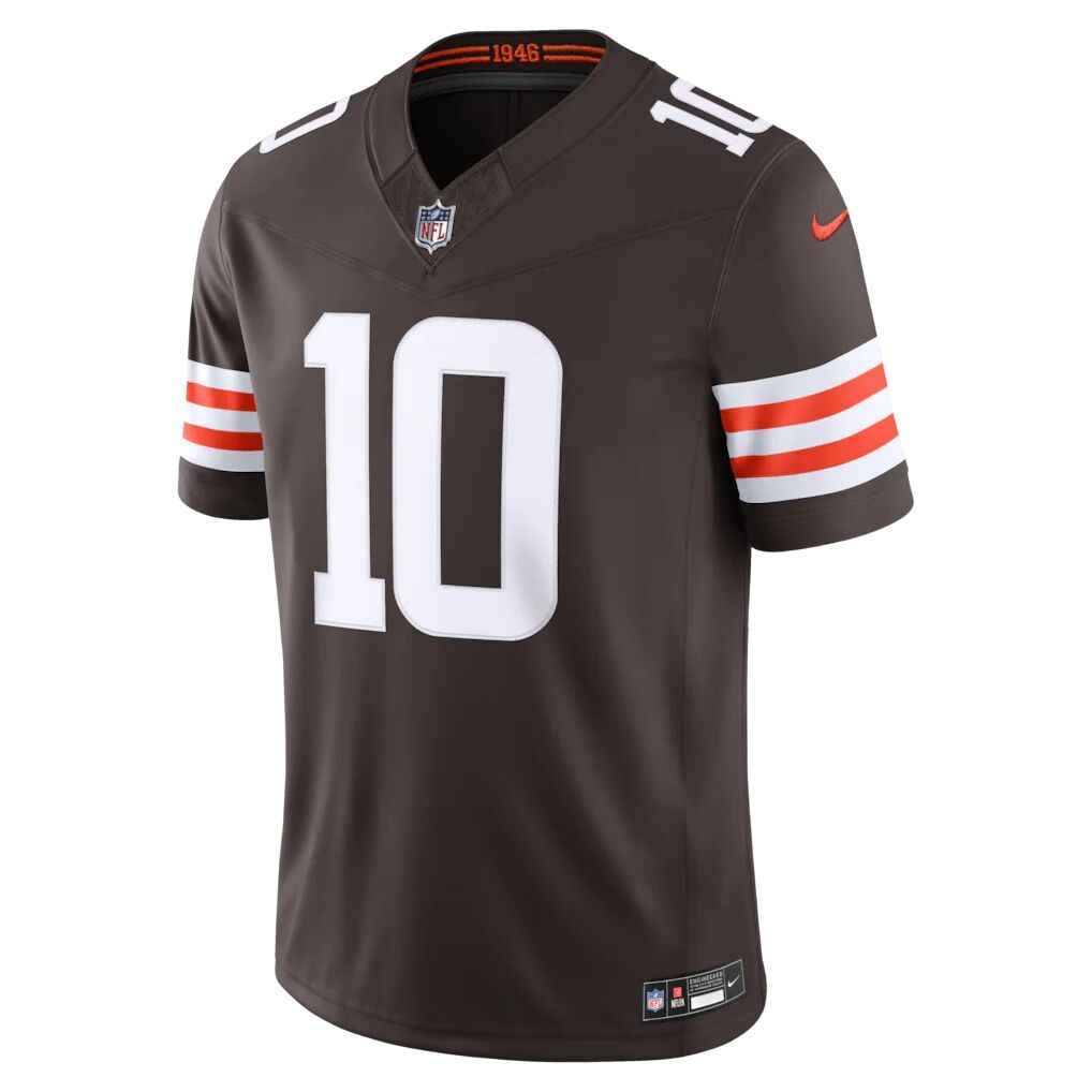 Quinshon Judkins Cleveland Browns Nike Team Vapor F.U.S.E. Stitched Limited Jersey