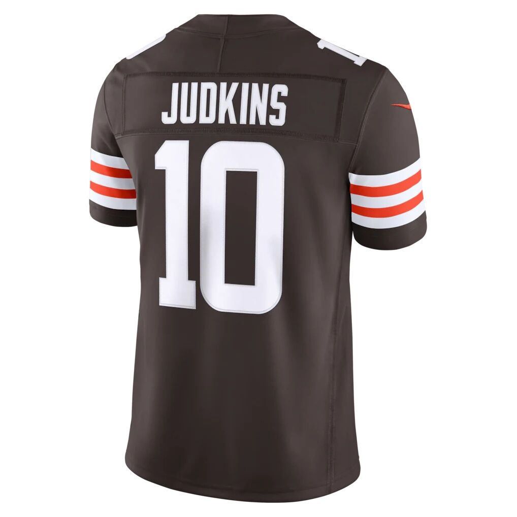 Quinshon Judkins Cleveland Browns Nike Team Vapor F.U.S.E. Stitched Limited Jersey
