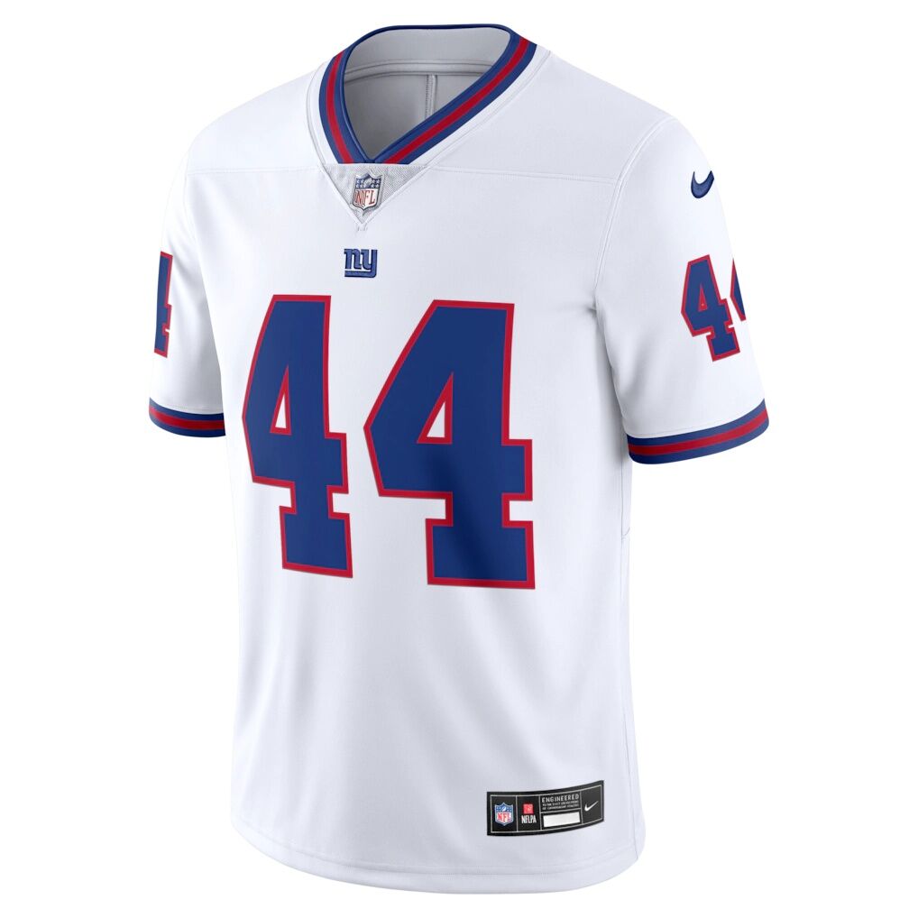 Cam Skattebo New York Giants Nike Vintage White Vapor Untouchable Stitched Limited Jersey
