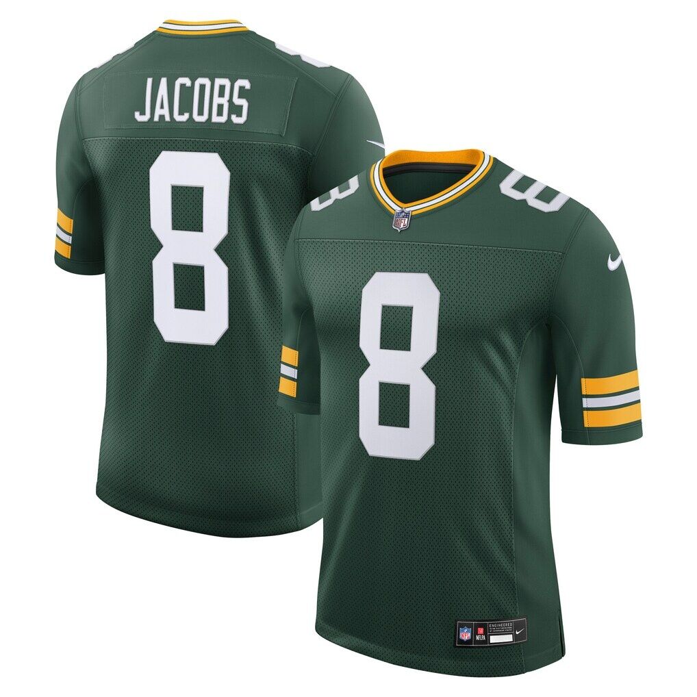 Josh Jacobs Green Bay Packers Nike Vapor Untouchable Stitched Limited Jersey