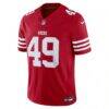 The Faithful San Francisco 49ers Nike Team Vapor F.U.S.E. Stitched Limited Jersey - - Side View