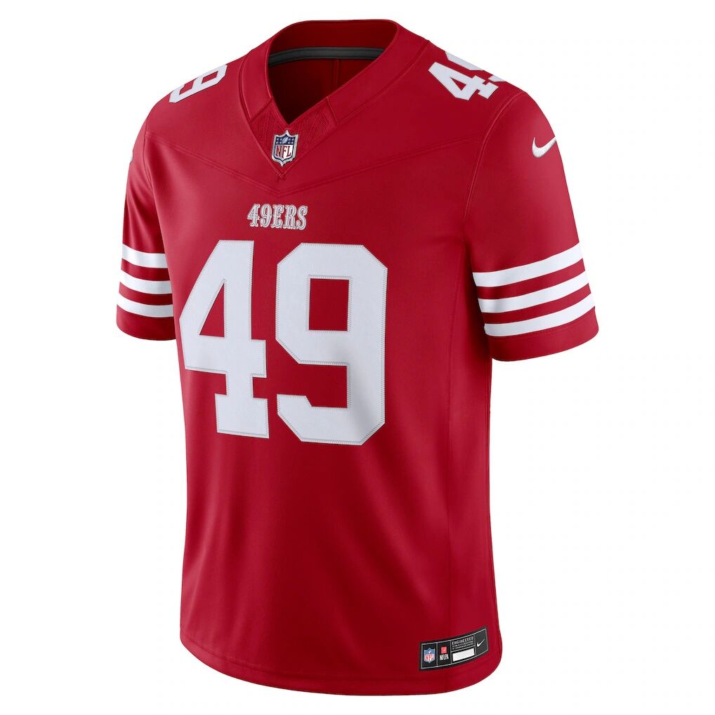 The Faithful San Francisco 49ers Nike Team Vapor F.U.S.E. Stitched Limited Jersey - Scarlet