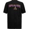 Alcorn State Braves FISLL Applique T-Shirt - Black - Detail View