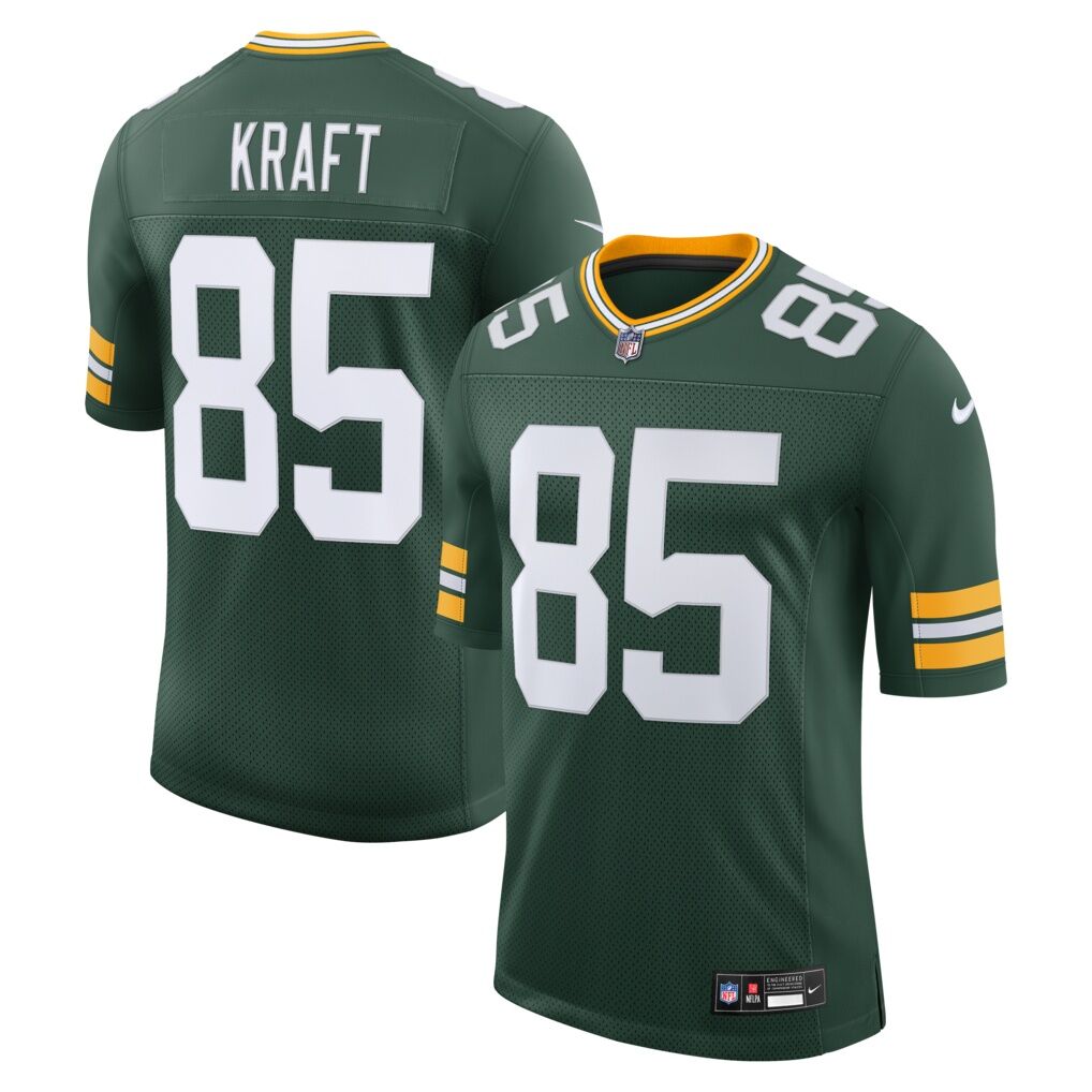 Tucker Kraft Green Bay Packers Nike Vapor Untouchable Stitched Limited Jersey