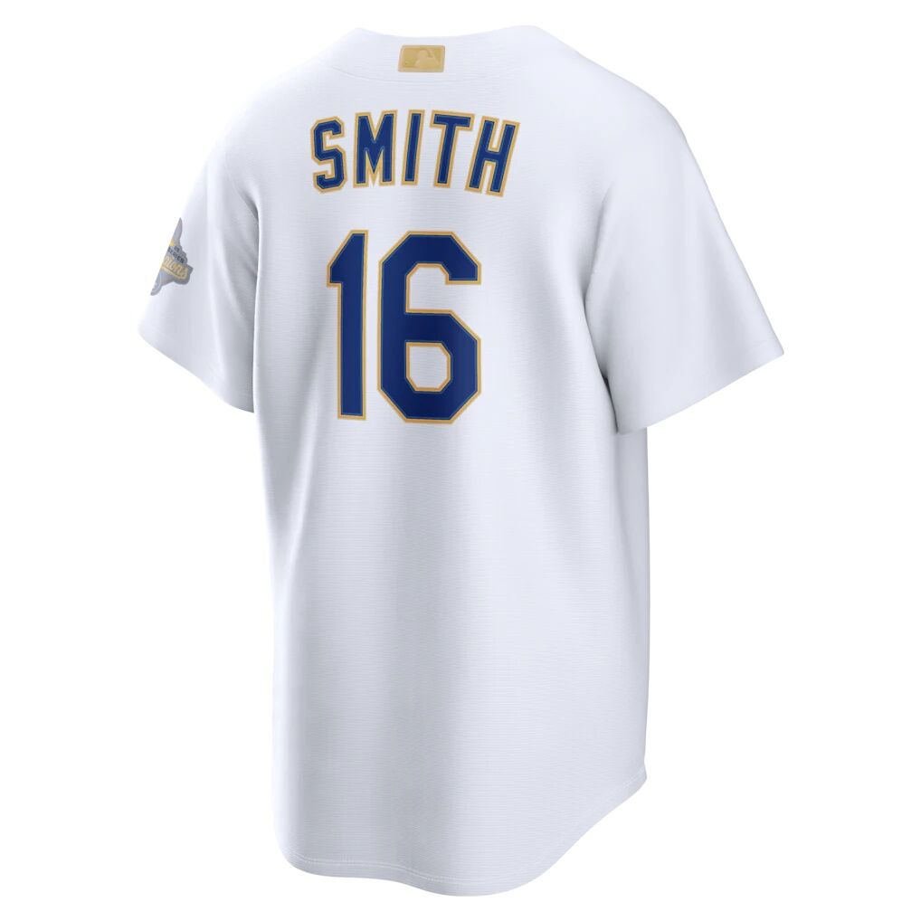 Will Smith Los Angeles Dodgers Nike 2026 Gold Collection Stadium Jersey