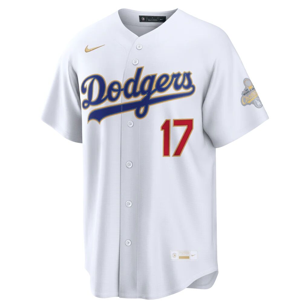Shohei Ohtani Los Angeles Dodgers Nike 2026 Gold Collection Stadium Jersey