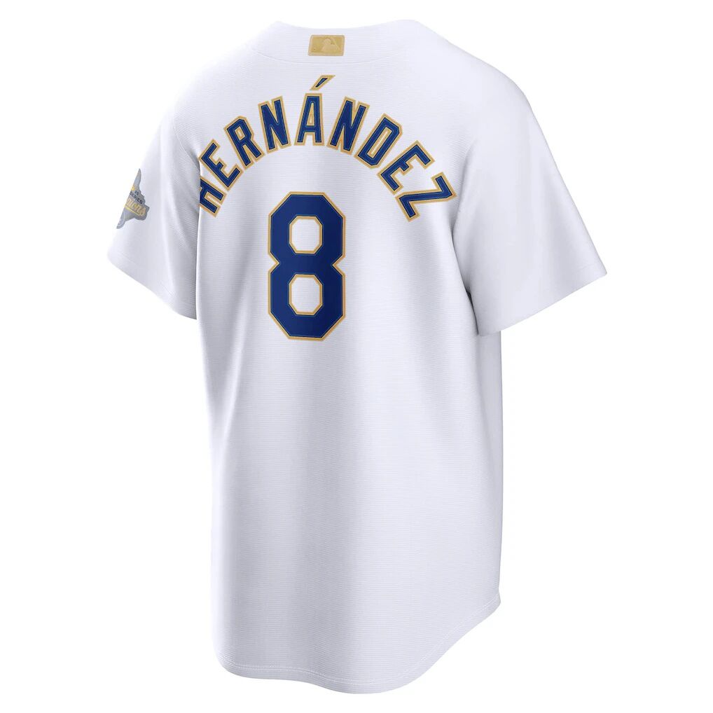 Enrique Hernández Los Angeles Dodgers Nike 2026 Gold Collection Stadium Jersey