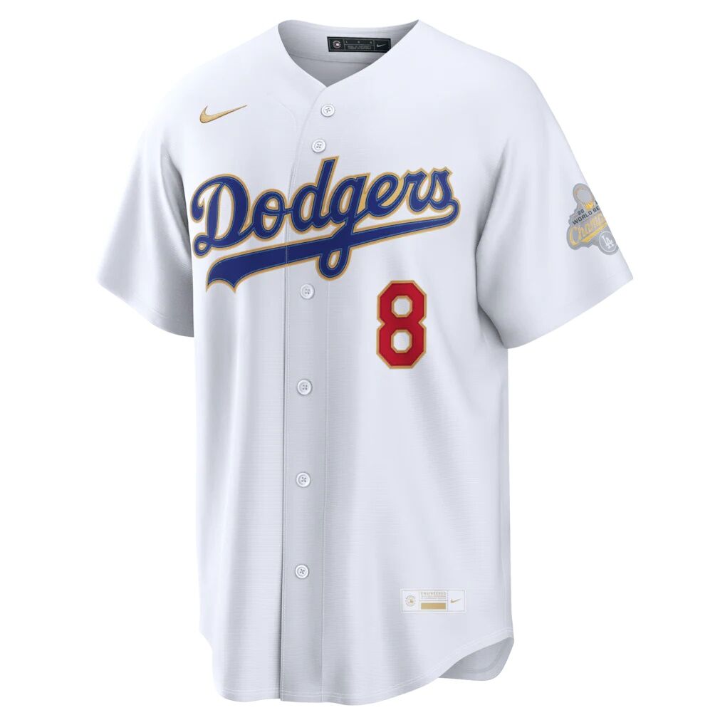 Enrique Hernández Los Angeles Dodgers Nike 2026 Gold Collection Stadium Jersey