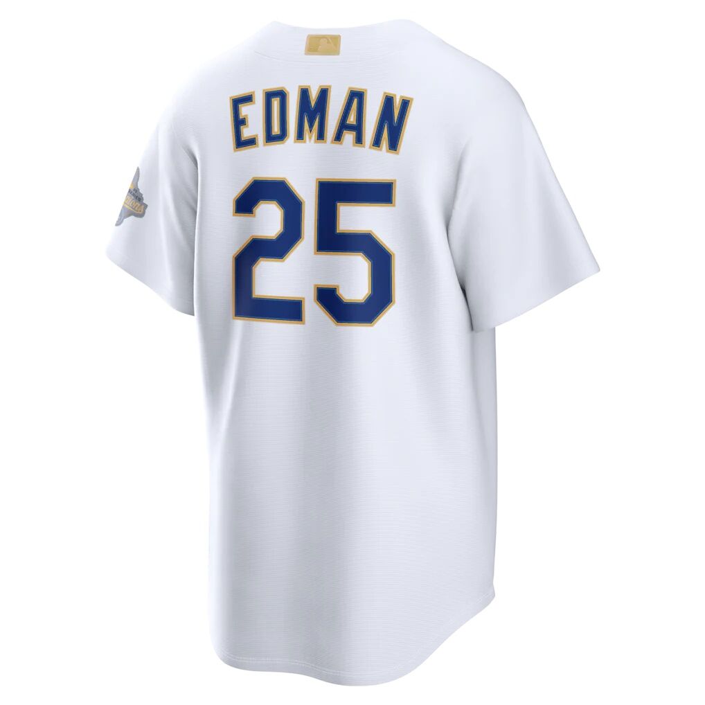 Tommy Edman Los Angeles Dodgers Nike 2026 Gold Collection Stadium Jersey