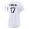 Shohei Ohtani Los Angeles Dodgers Nike Women's 2026 Gold Collection Stadium Jersey - White - Alt1