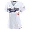 Shohei Ohtani Los Angeles Dodgers Nike Women's 2026 Gold Collection Stadium Jersey - White - Alt2