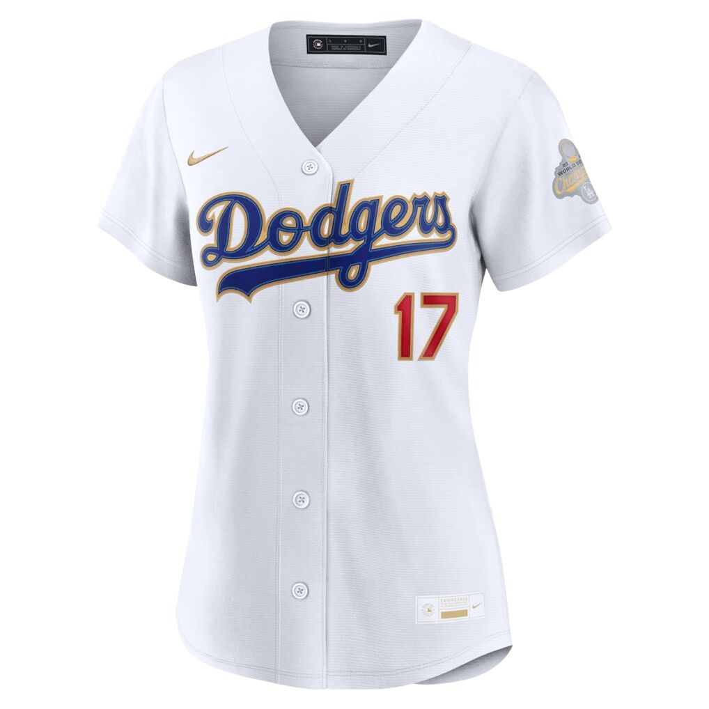Shohei Ohtani Los Angeles Dodgers Nike Women’s 2026 Gold Collection Stadium Jersey
