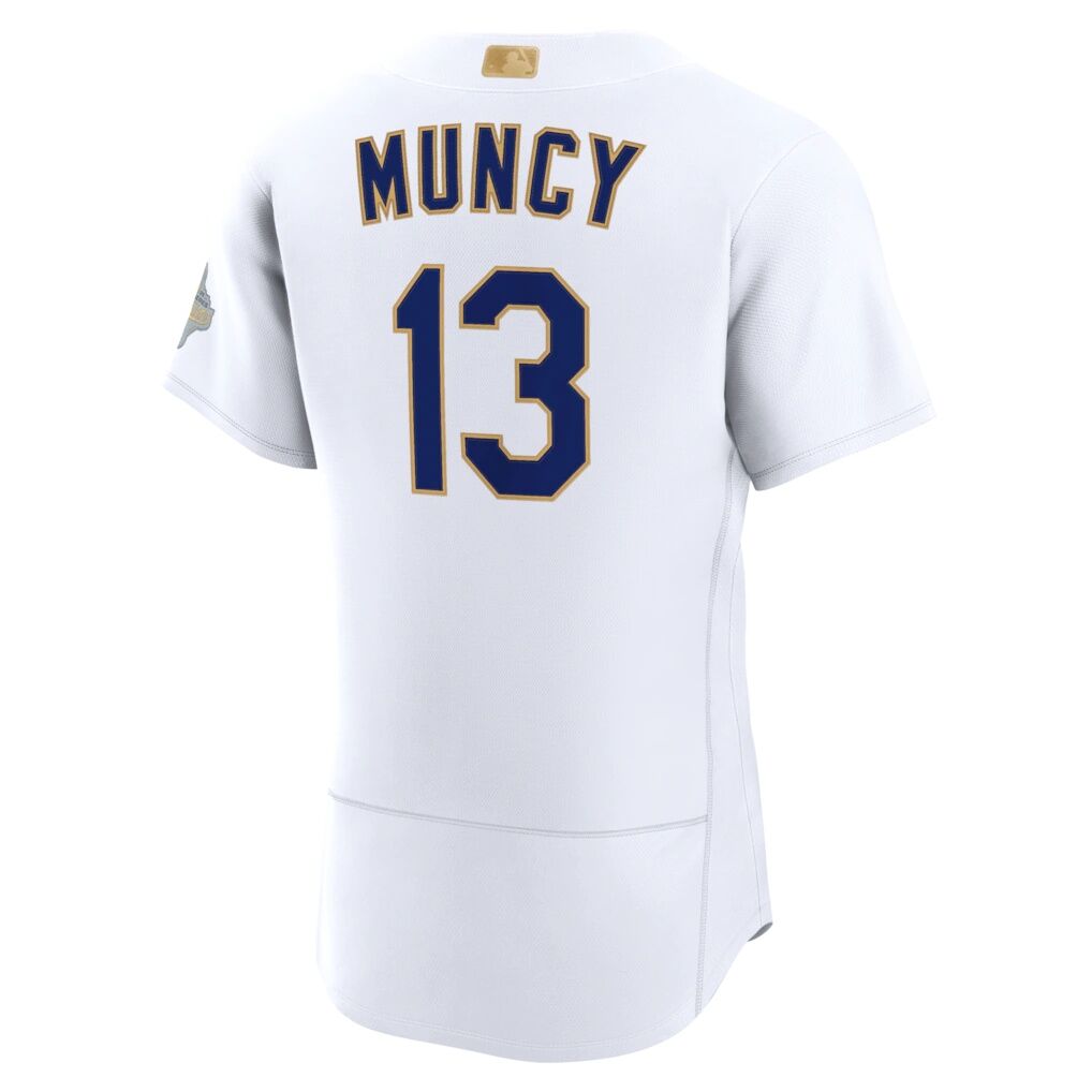 Max Muncy Los Angeles Dodgers Nike 2026 Gold Collection Authentic Jersey