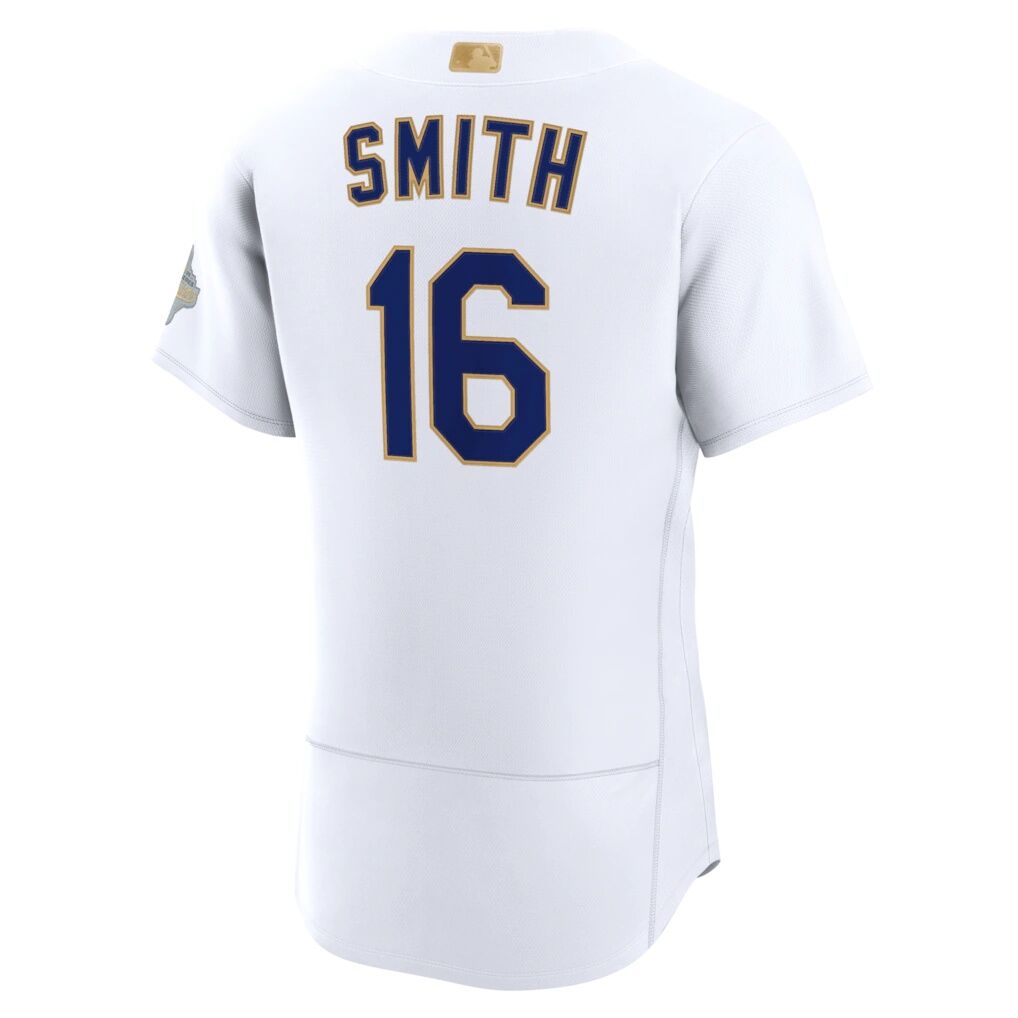 Will Smith Los Angeles Dodgers Nike 2026 Gold Collection Authentic Jersey