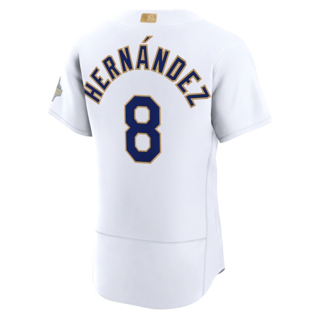 Enrique Hernández Los Angeles Dodgers Nike 2026 Gold Collection Authentic Jersey