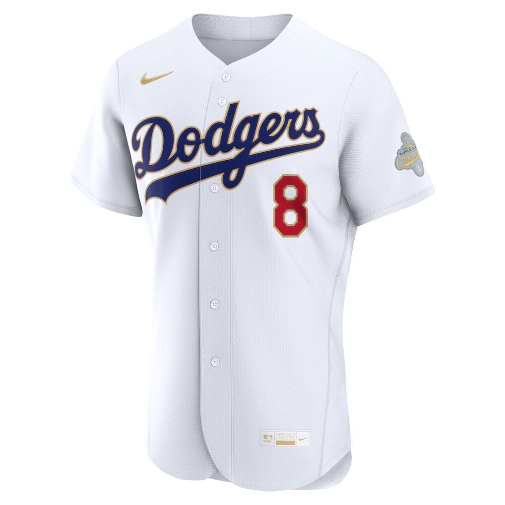 Enrique Hernández Los Angeles Dodgers Nike 2026 Gold Collection Authentic Jersey