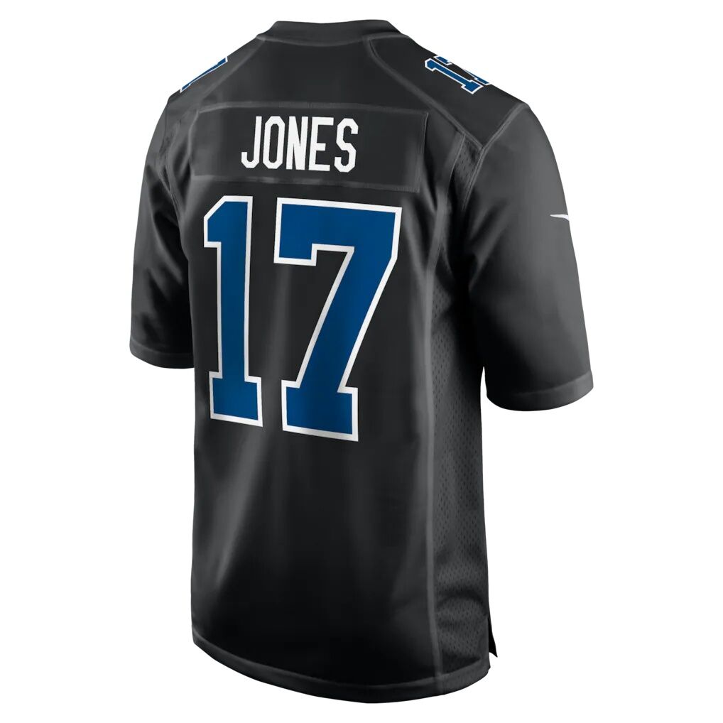 Daniel Jones Indianapolis Colts Nike Fashion Game Jersey - Carbon Black