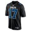Daniel Jones Indianapolis Colts Nike Fashion Game Jersey - Black - Side View