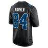 Tyler Warren Indianapolis Colts Nike Fashion Game Jersey - Black - Detail View