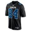 Tyler Warren Indianapolis Colts Nike Fashion Game Jersey - Black - Side View