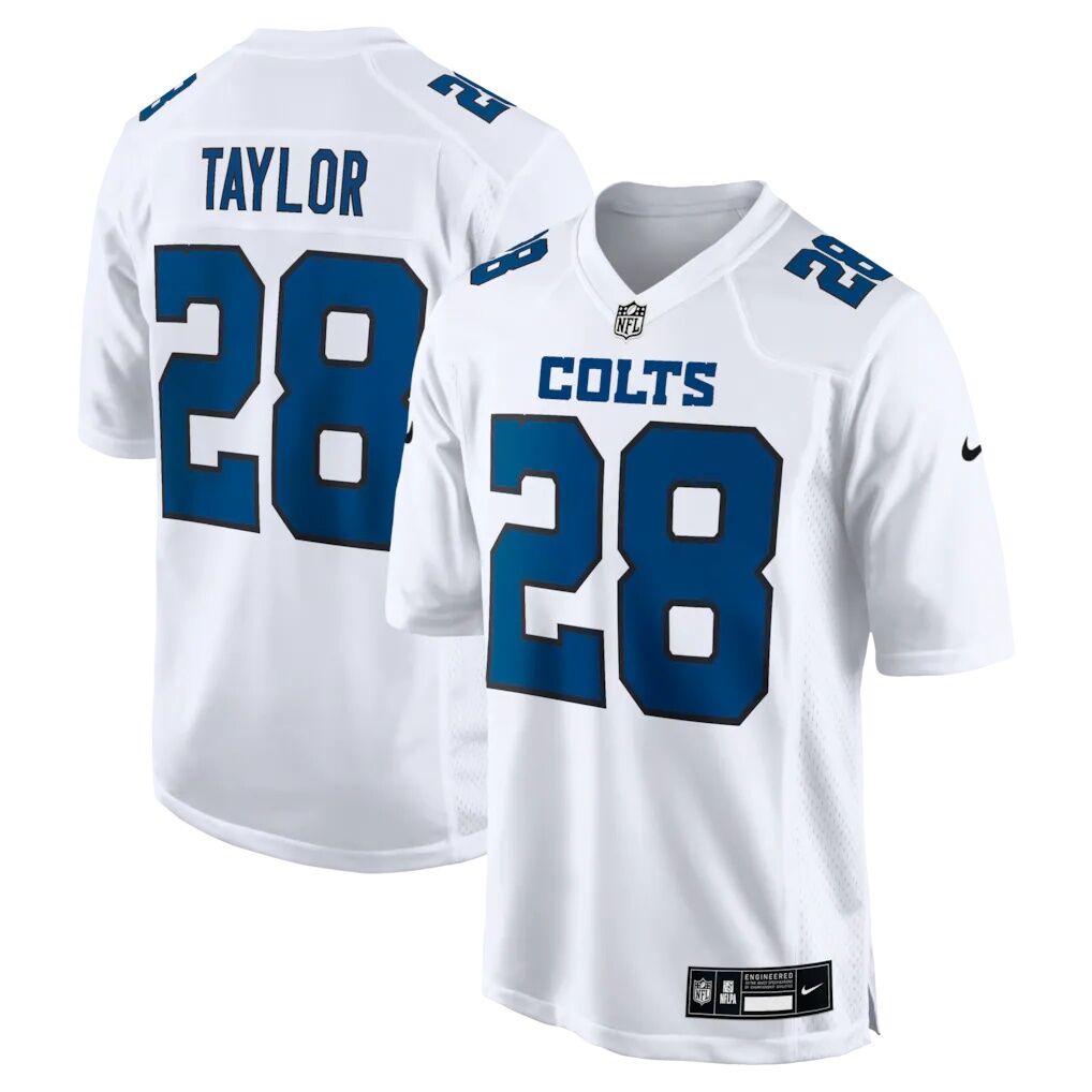 Jonathan Taylor Indianapolis Colts Nike Fashion Game Jersey - Tundra White