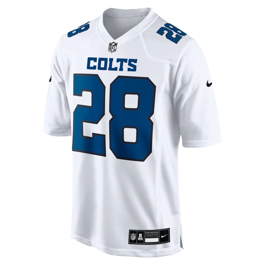 Jonathan Taylor Indianapolis Colts Nike Fashion Game Jersey - Tundra White