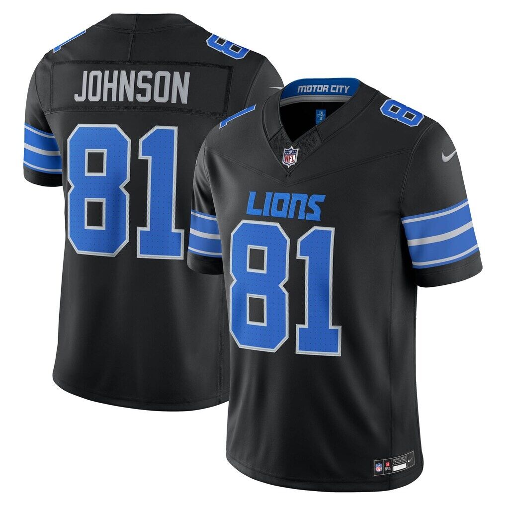 Calvin Johnson Detroit Lions Nike Alternate Vapor F.U.S.E. Stitched Retired Limited Jersey