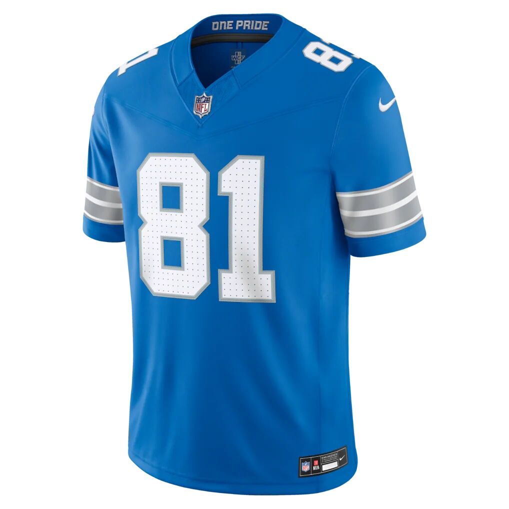 Calvin Johnson Detroit Lions Nike Vapor F.U.S.E. Stitched Retired Limited Jersey