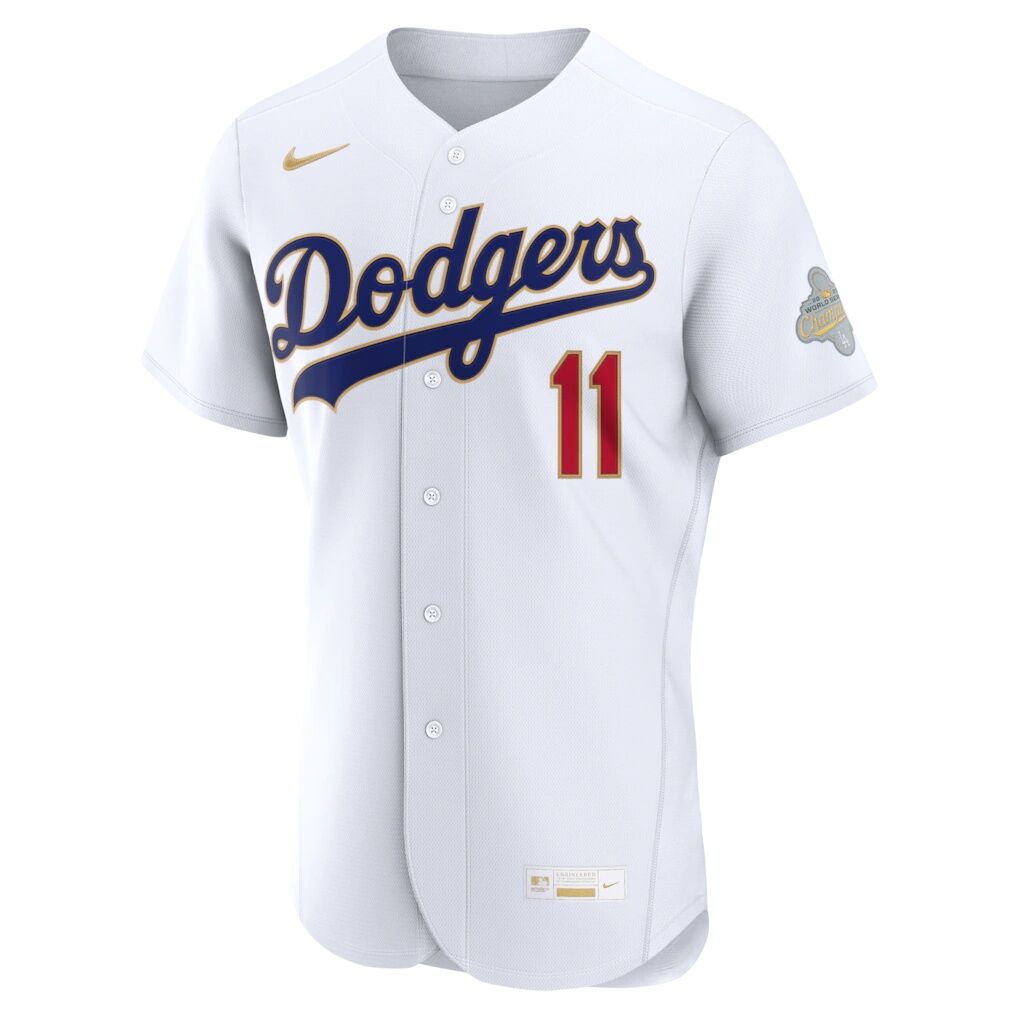 Roki Sasaki Los Angeles Dodgers Nike 2026 Gold Collection Authentic Jersey