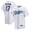 Shohei Ohtani Los Angeles Dodgers Nike 2025 World Series Champions Home Replica Jersey - White - Front View