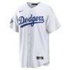 Shohei Ohtani Los Angeles Dodgers Nike 2025 World Series Champions Home Replica Jersey - White - Side View