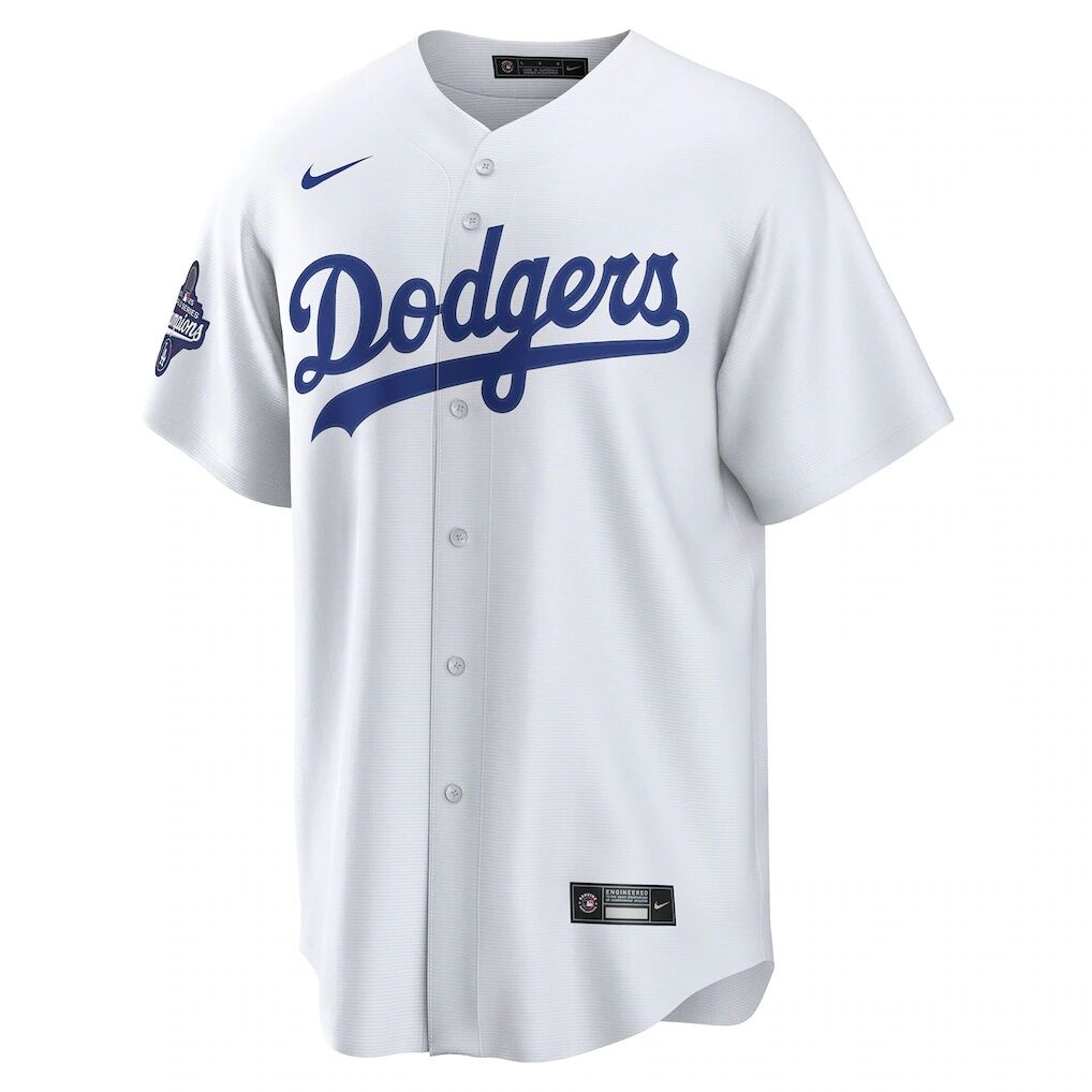 Yoshinobu Yamamoto Los Angeles Dodgers Nike 2025 World Series Champions Home Replica Jersey