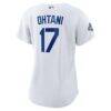 Shohei Ohtani Los Angeles Dodgers Nike Women's 2025 World Series Champions Home Replica Jersey - White - Detail View