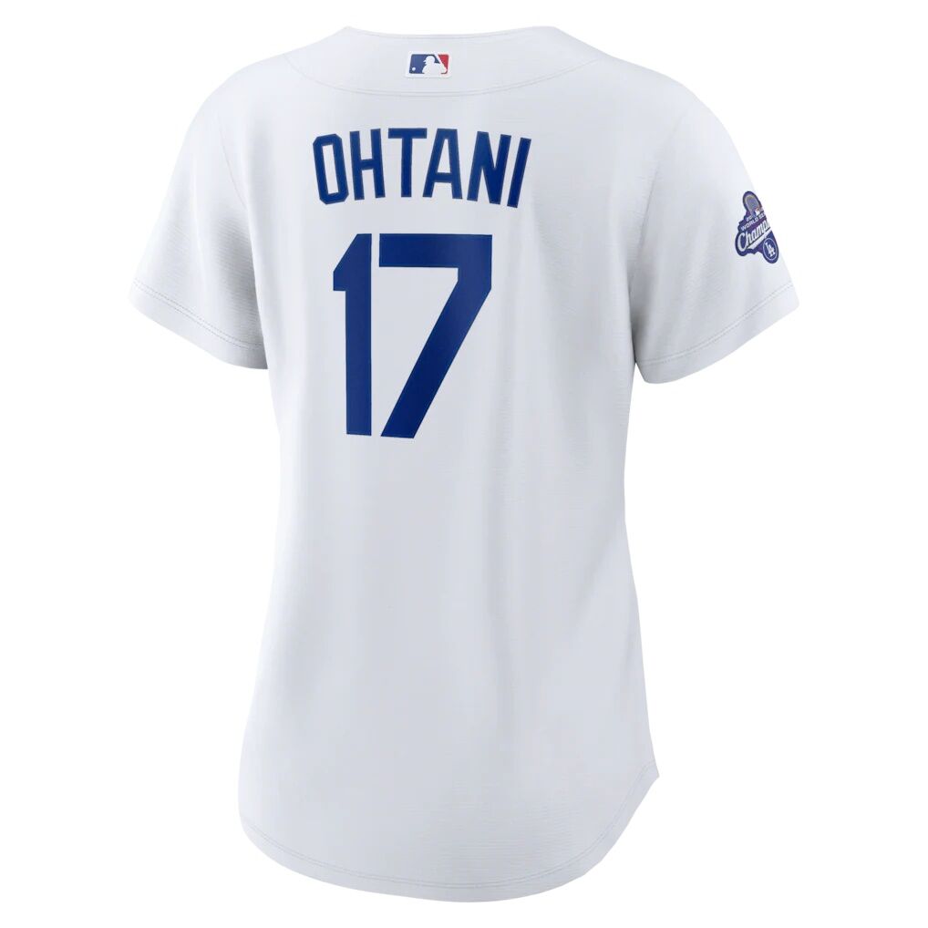 Shohei Ohtani Los Angeles Dodgers Nike Women’s 2025 World Series Champions Home Replica Jersey