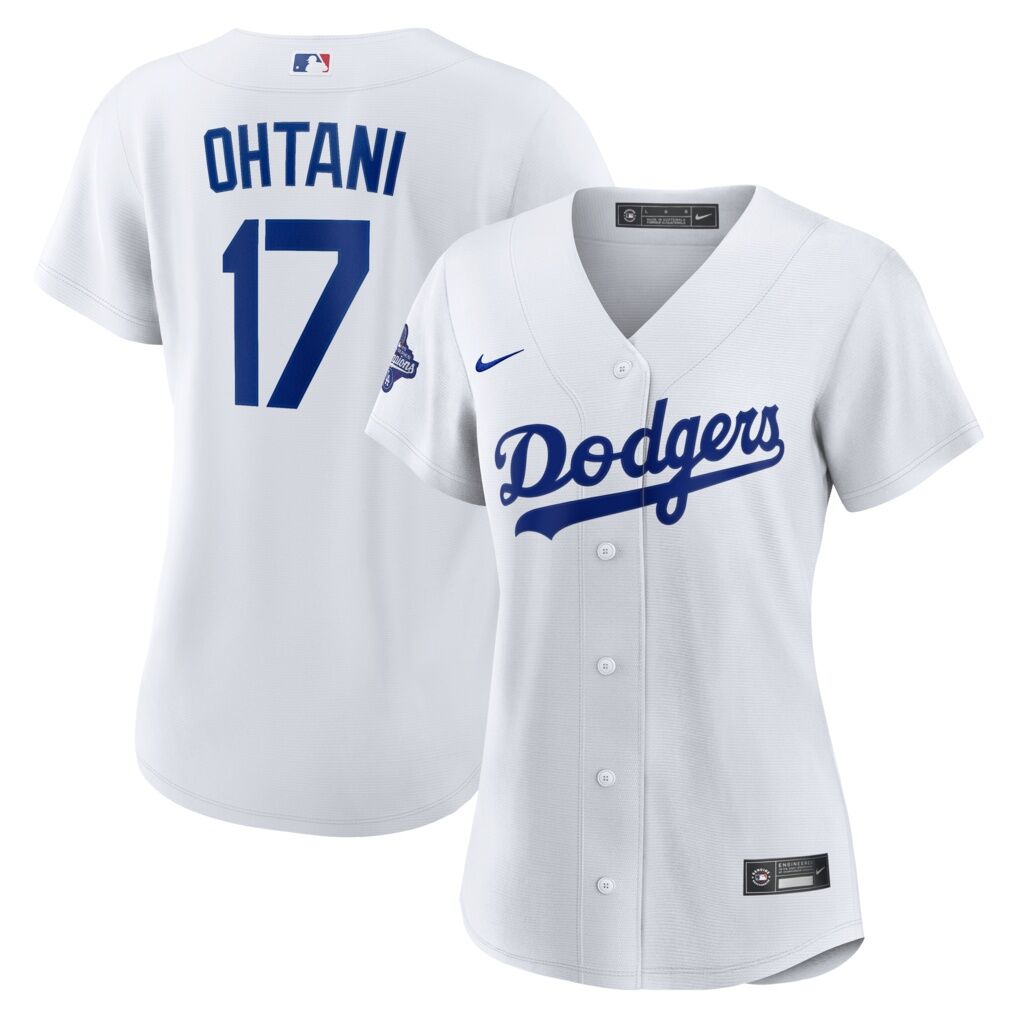 Shohei Ohtani Los Angeles Dodgers Nike Women’s 2025 World Series Champions Home Replica Jersey