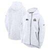Seattle Seahawks Nike Women's Super Bowl LX Opening Night Tech Fleece Full-Zip Hoodie - - Front View